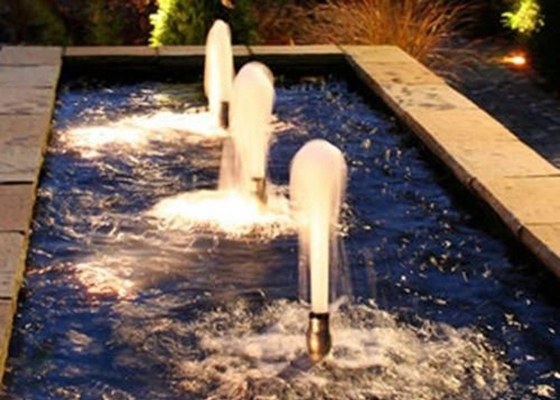 Kopf Tanz Brunnen Düsen Edelstahl Schaumstrahl für Musik Brunnen, Teich Brunnen