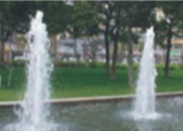 Areated versehen Wasser-Spray-Durchmesser Brunnen-Jet For Pondss 0.3m mit einer Düse