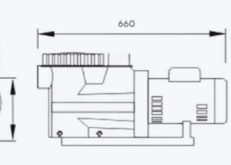 KP1005 Wasserpumpen für Schwimmbäder