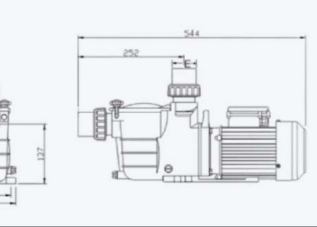 SPS0500 Wasserpumpen für Schwimmbäder