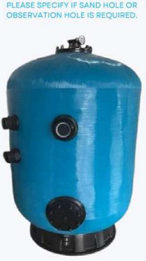SL700-H1500 Schwimmbad-Sandfilter mit tiefem Bett