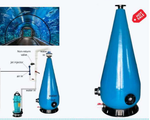 S400-H1050 Lüftekegel, geeignet für die Aquakultur, hochwertiger Pool.