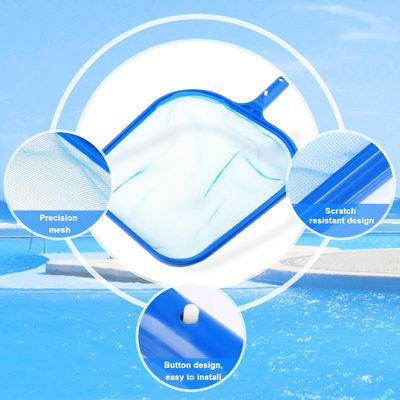 Swimmingpool-Reinigungsausrüstung ABS Pool-Blatt-Netz-Abstreicheisen