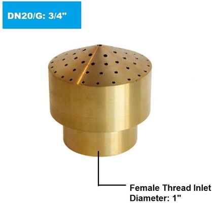 1 Tanzen-Brunnen-Düsen des Zoll-4 der Reihen-DN25