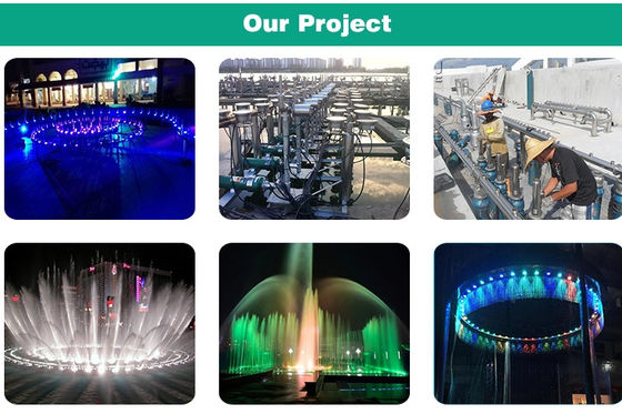 1" völlig justierbarer Richtungs-Fan-Wasser-Brunnen-Düsen-Jet-Wasser-Messingteich Sprilker