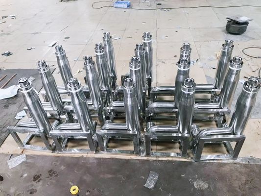 2,5 Zoll 304 blätterige Brunnen-Stahldüse Stanless