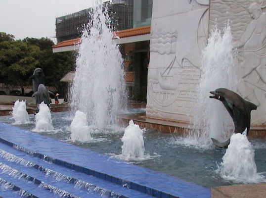 Edelstahl-Schalen-Blasen-Wasser-Brunnen-Strahldüse-Teich-Brunnen-Düsen