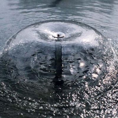 Große Messingbell-Brunnen-Düse des wasser-DN50