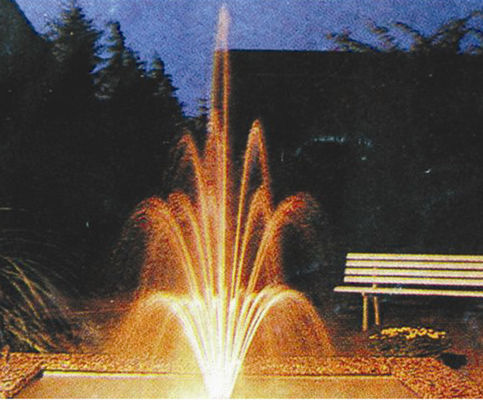 Justierbare Messingbrunnen-Düsen der 3 Schicht-Blüten-DN25
