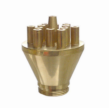 1,5" 2,5" Messing-Concertrating-Schießen-Brunnen-Strahldüse-Wasser-Brunnen-Spray-Köpfe