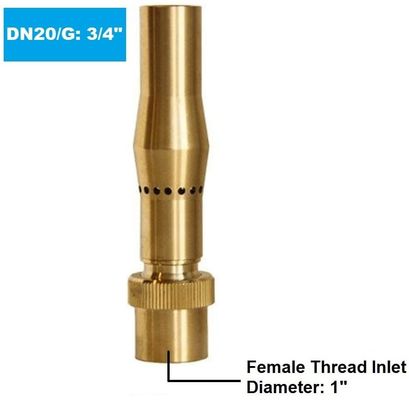 Völlig Messing-Forthy 1 2 Zoll-Tanzen-Brunnen-Düsen