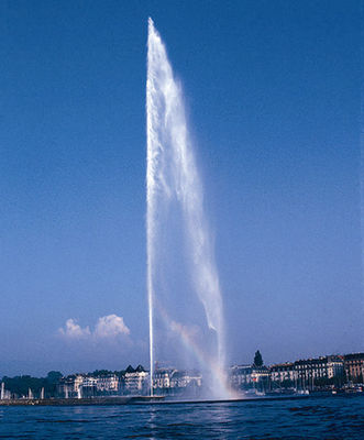 Edelstahl-oder Messing-Chrome-Abendessen Hign-Brunnen-Strahldüse-Wasser-Quelle