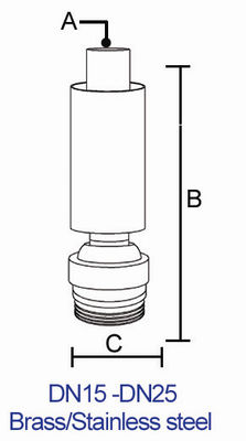 Große Messingluft-Mischtrompeten-Brunnen-Strahldüse-Wasser-Brunnen-Spray-Köpfe
