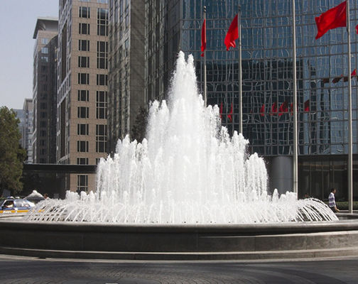 Messing-große Luft-Mischtrompeten-Brunnen-Strahldüse-Wasser-Brunnen-Spray-Köpfe Chromes