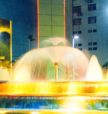 Edelstahl 2 Schicht-Trompeten-Wasser-Brunnen-Spray-Köpfe