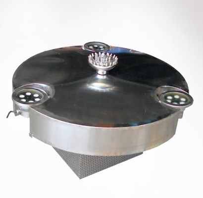 Edelstahl-Wasser-Brunnen des Grafikdesign-Garten-800mm