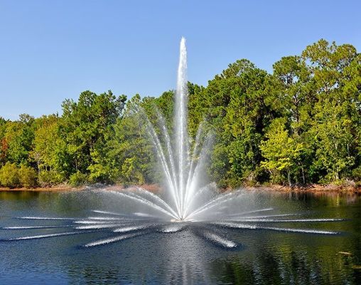 Hoher Spray, der 90mm Teich-musikalischen Wasser-Brunnen schwimmt