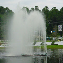 1.5m Blumen-im Freien sich hin- und herbewegender Wasser-Brunnen für See
