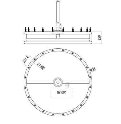 Bunter programmierbarer 800cm tanzender Pool-Brunnen
