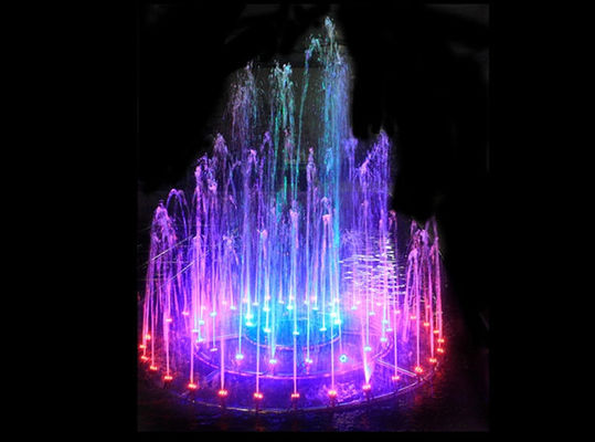 Dekorativer 2M Edelstahl-musikalisches Brunnen-Projekt