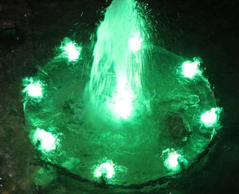Bunte 380v 3m leuchten Wasser-Brunnen