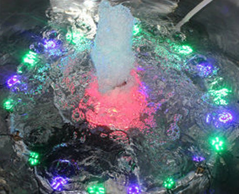 Bunte 380v 3m leuchten Wasser-Brunnen