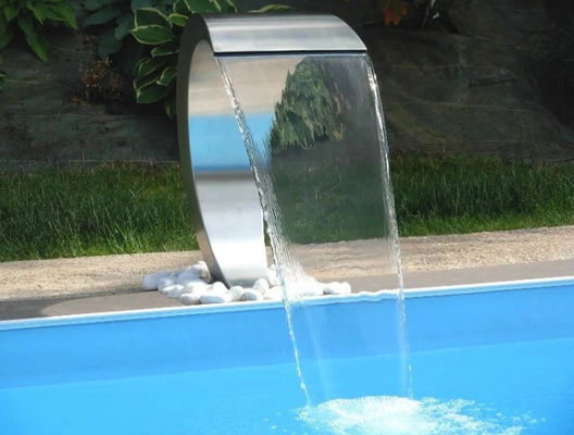 Edelstahl-Pool-Badekurort-Wasserfall-Jet CER-ISO 316