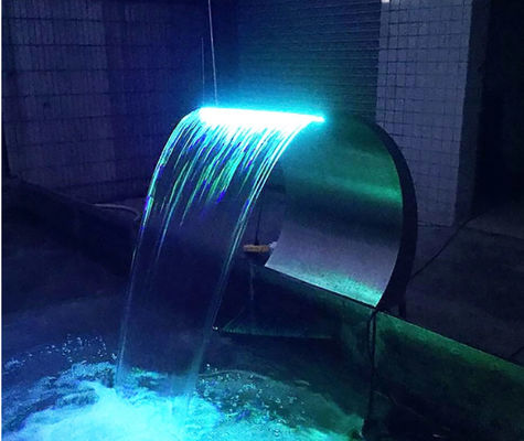 Edelstahl-Wasserfall-Jet des Wand-Berg-200cm