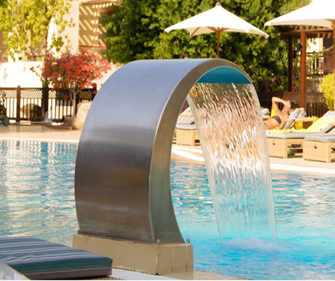 Edelstahl-Wasserfall-Jet des Wand-Berg-200cm