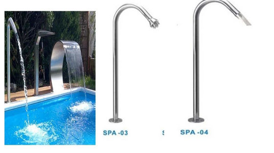 Teich-Wasserfall-Düse AAA ISO9001 SS304 für Massage