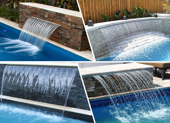 1,5 Zoll-Edelstahl-Wasserfall-Jet