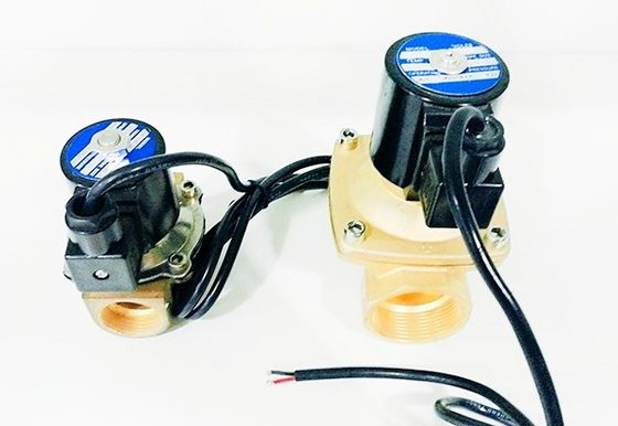 Wasserdichtes elektromagnetisches Messingventil DN25 AC/DC Wasser-IP68