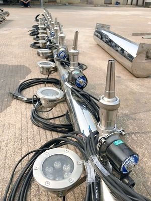 Wasserdichtes elektromagnetisches Messingventil DN25 AC/DC Wasser-IP68