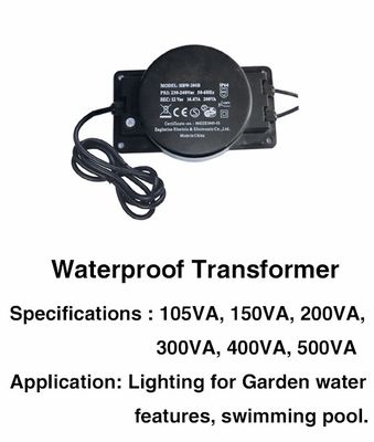 Wasserdichter Swimmingpool-Plastiktransformator IP68 500VA