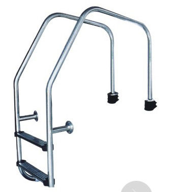 Edelstahl-Swimmingpool-Leiter der Sicherheits-2 der Schritt-1.2mm
