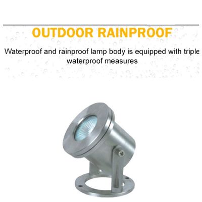 SS304 12V 3W imprägniern Unterwasser-LED-Lichter