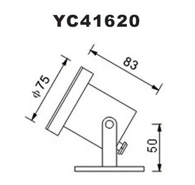 1.5W imprägniern Unterwasser-LED-Lichter