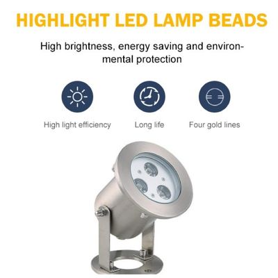 1.5W imprägniern Unterwasser-LED-Lichter