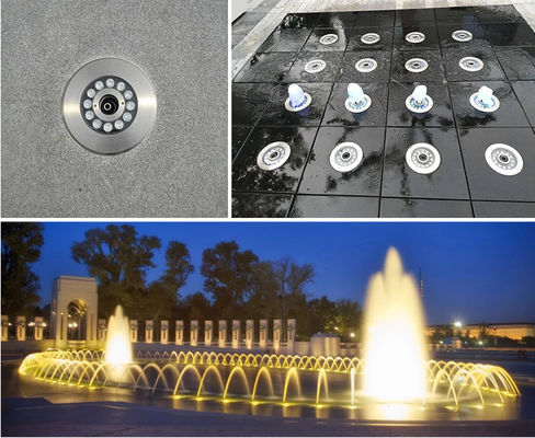 50000 Stunden 145mm 12V 9W Unterwasserbrunnen-Licht-