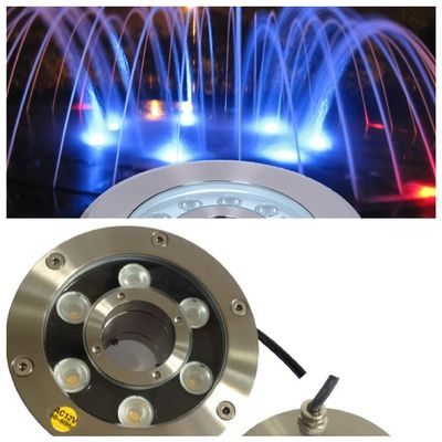 50000 Stunden 145mm 12V 9W Unterwasserbrunnen-Licht-