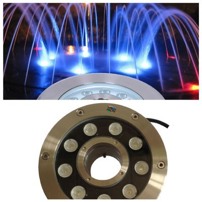 15W Teich IP68 imprägniern Brunnen-Lichter