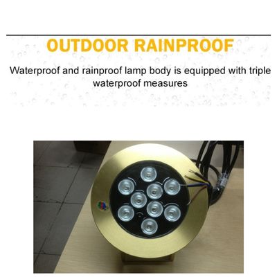 9W führte Unterwasserpool-Lichter