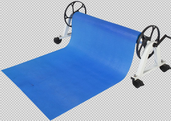 Blasen-Art Handbuch-Swimmingpool-Abdeckung IP68 4mm mit Rolle