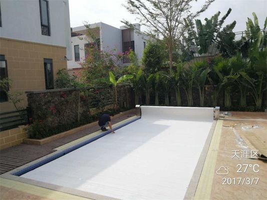 PC 8X4M automatische Swimmingpool-Abdeckung mit einer Rolle