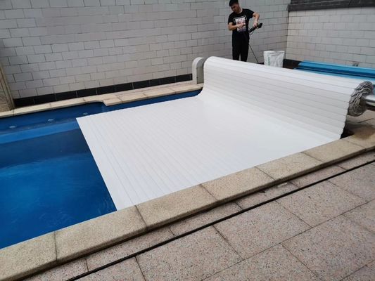 8X4M Swimmingpool-Selbstabdeckung