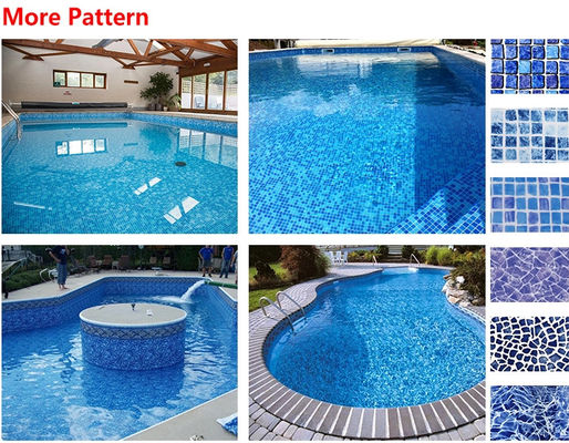 Rechteck imprägniern 1.2mm PVC-Swimmingpool-Zwischenlage