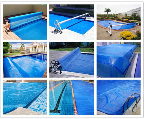 PET 2.5×50m 400 Mikrometer-Solarswimmingpool-Abdeckung