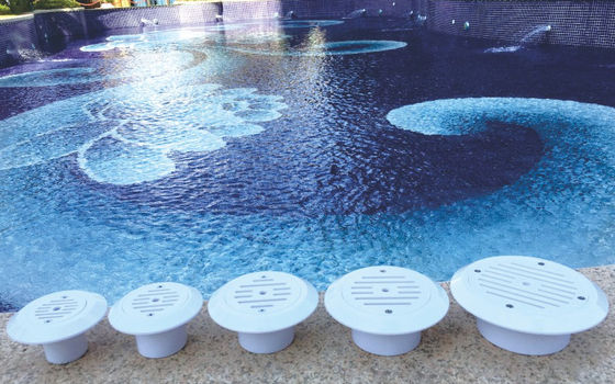 3 Zoll 4 Zoll-Swimmingpool-Wand-Sauginstallationen
