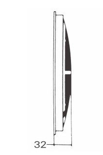 ABS 203mm oben genannte Grundpool-Boden-Abfluss-Abdeckung