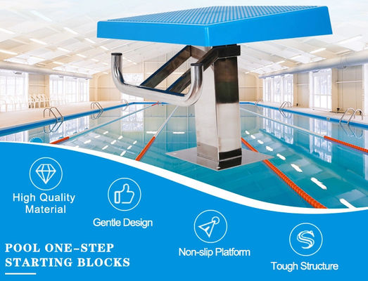 1 Swimmingpool-Startblock des Schritt-500mm